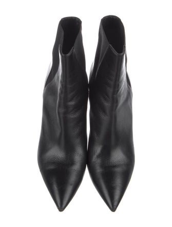 Saint Laurent Leather Chelsea Boots
