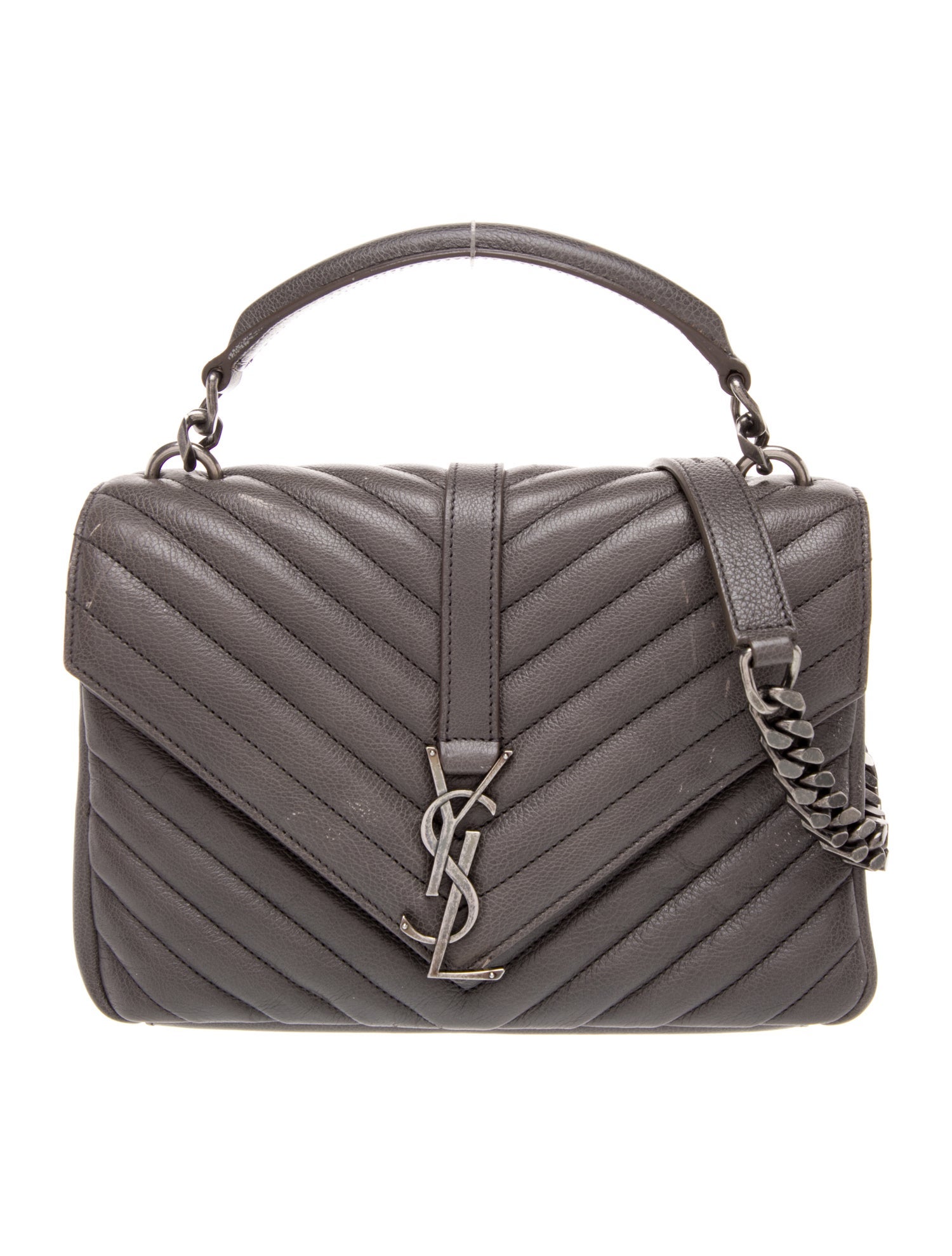 Saint Laurent Chevron College Medium