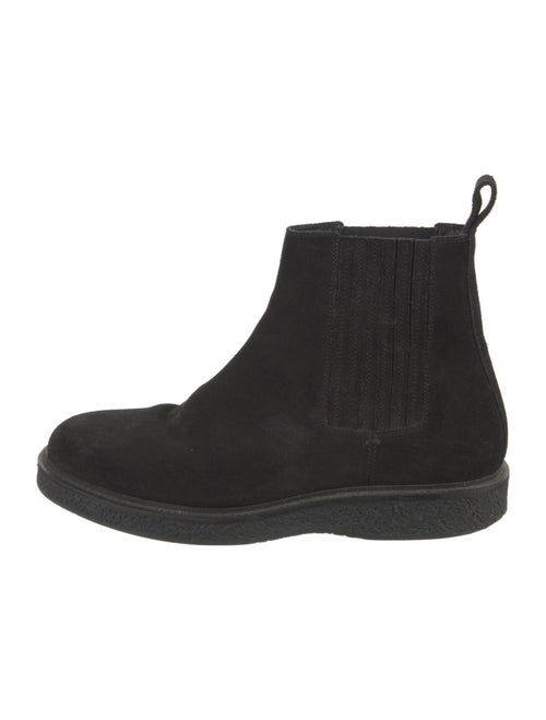 Saint Laurent Suede Chelsea Boots