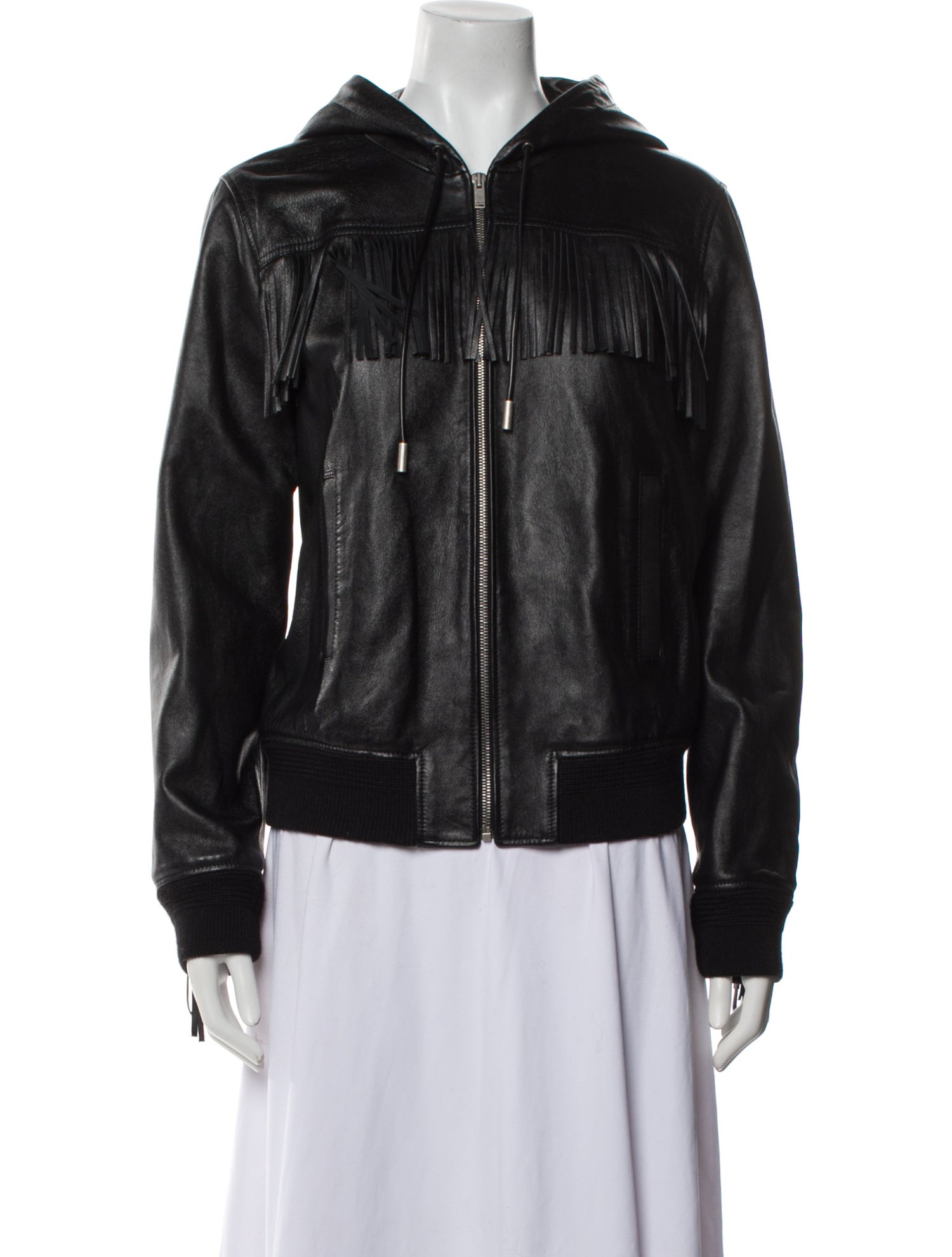 Saint Laurent Leather Biker Jacket