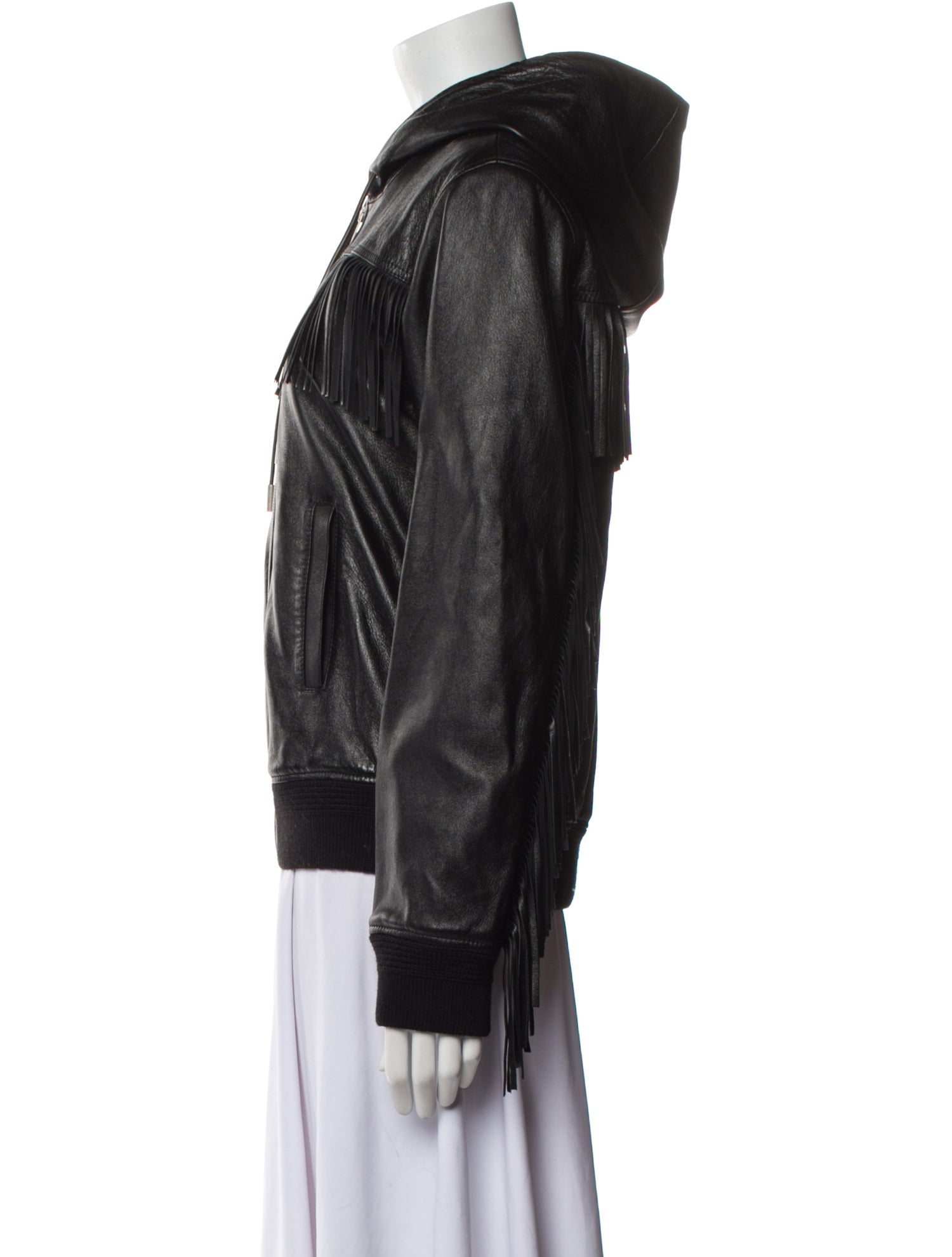 Saint Laurent Leather Biker Jacket