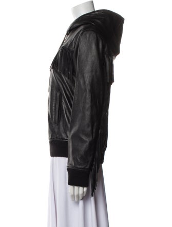 Saint Laurent Leather Biker Jacket