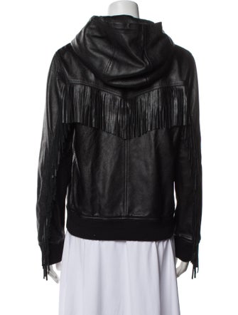 Saint Laurent Leather Biker Jacket