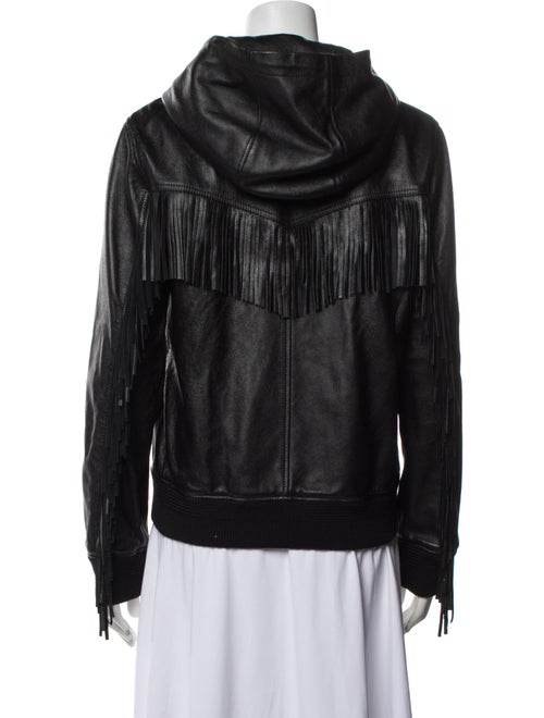Saint Laurent Leather Biker Jacket