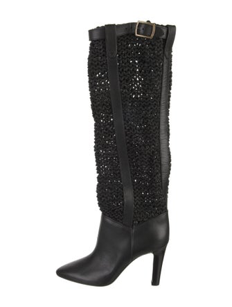 Saint Laurent Leather Boots