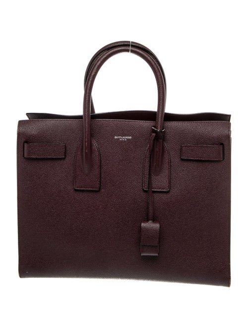 Saint Laurent Leather Sac De Jour Small