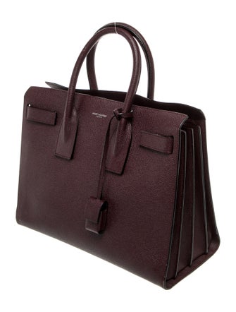 Saint Laurent Leather Sac De Jour Small