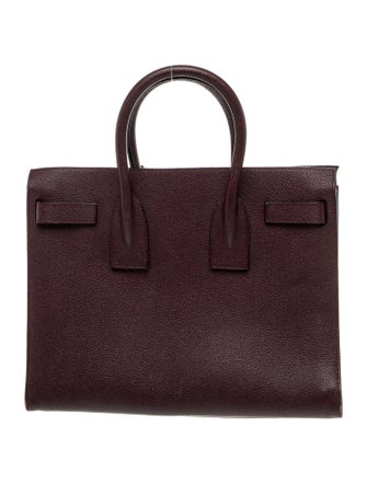 Saint Laurent Leather Sac De Jour Small