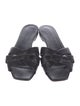 Saint Laurent Leather Slides