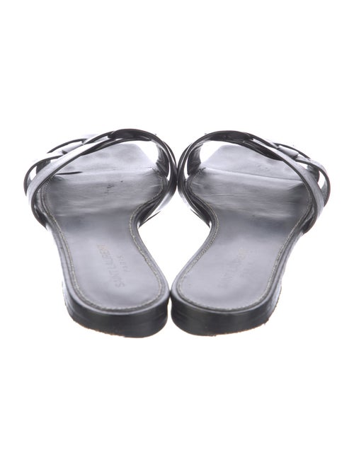 Saint Laurent Leather Slides