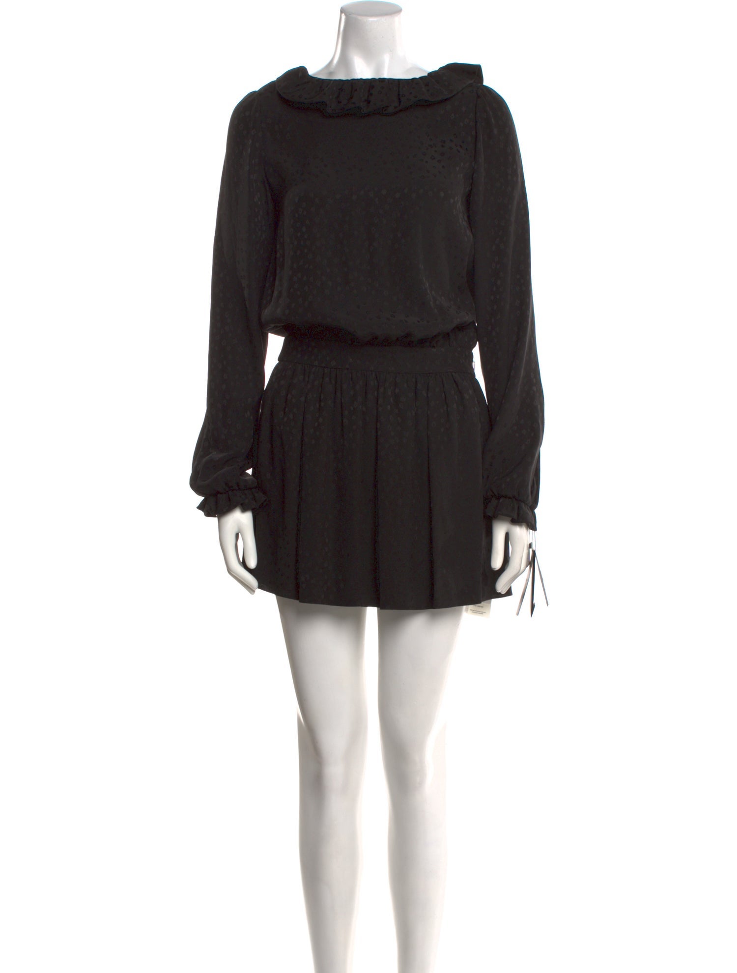 Saint Laurent Silk Mini Dress