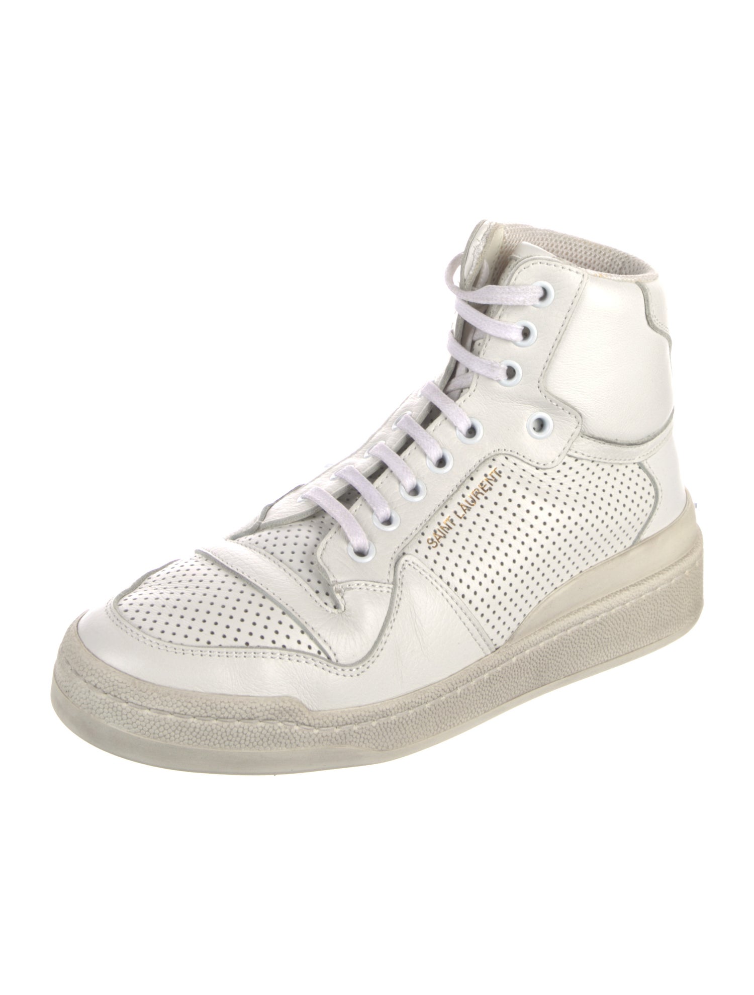 Saint Laurent Leather Sneakers