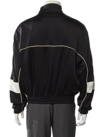 Saint Laurent 2024 Signature Logo Windbreaker