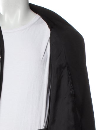 Saint Laurent 2024 Signature Logo Windbreaker