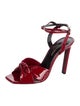 Saint Laurent Patent Leather Sandals
