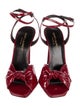 Saint Laurent Patent Leather Sandals