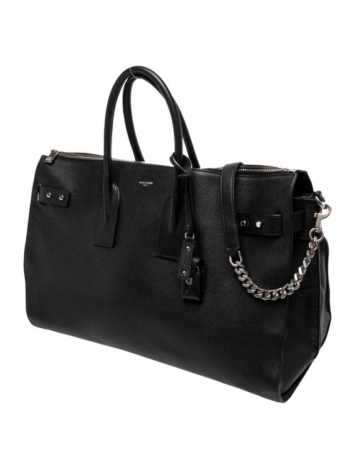 Saint Laurent Leather Sac De Jour