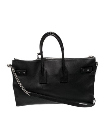 Saint Laurent Leather Sac De Jour
