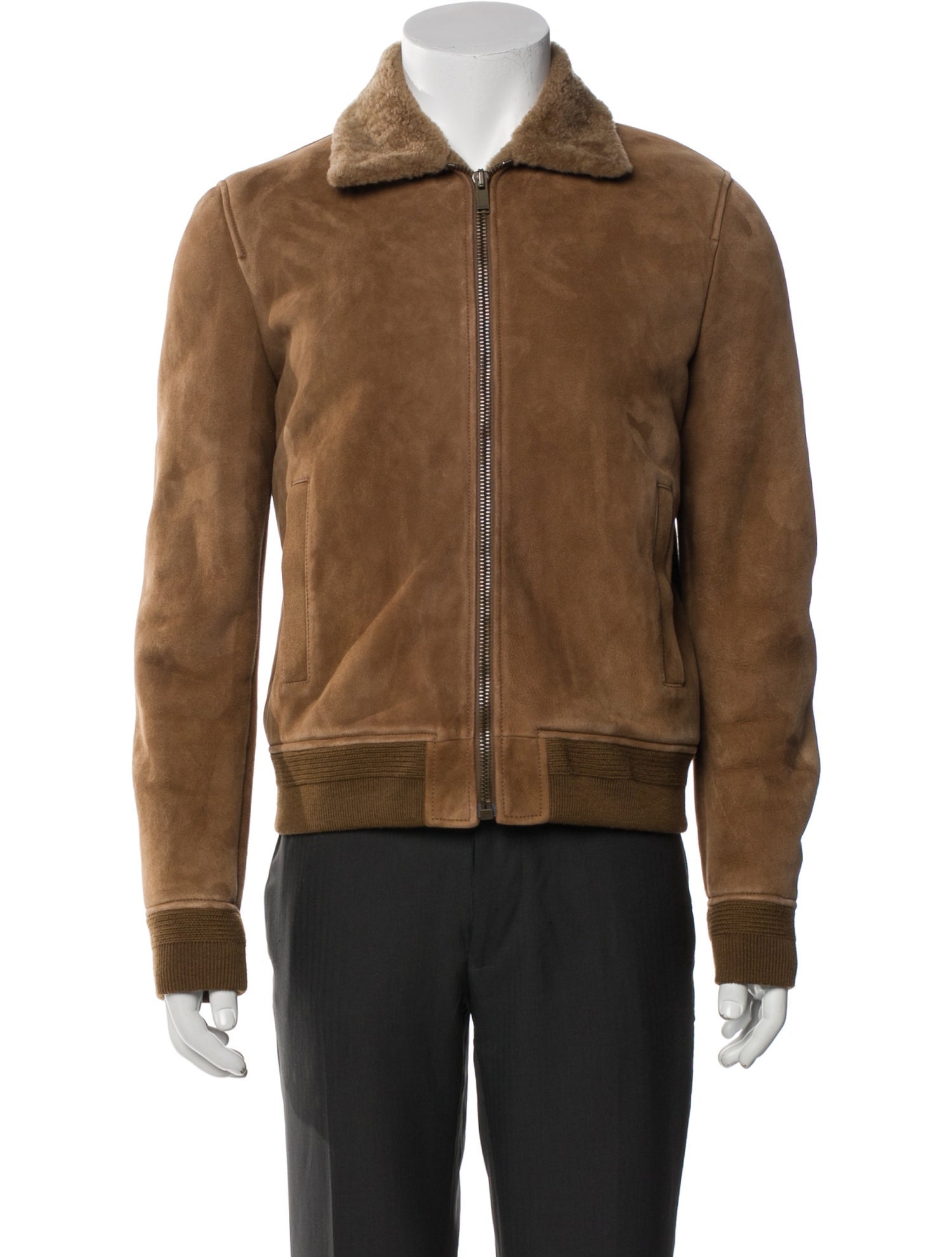 Saint Laurent 2017 Shearling Moto Jacket