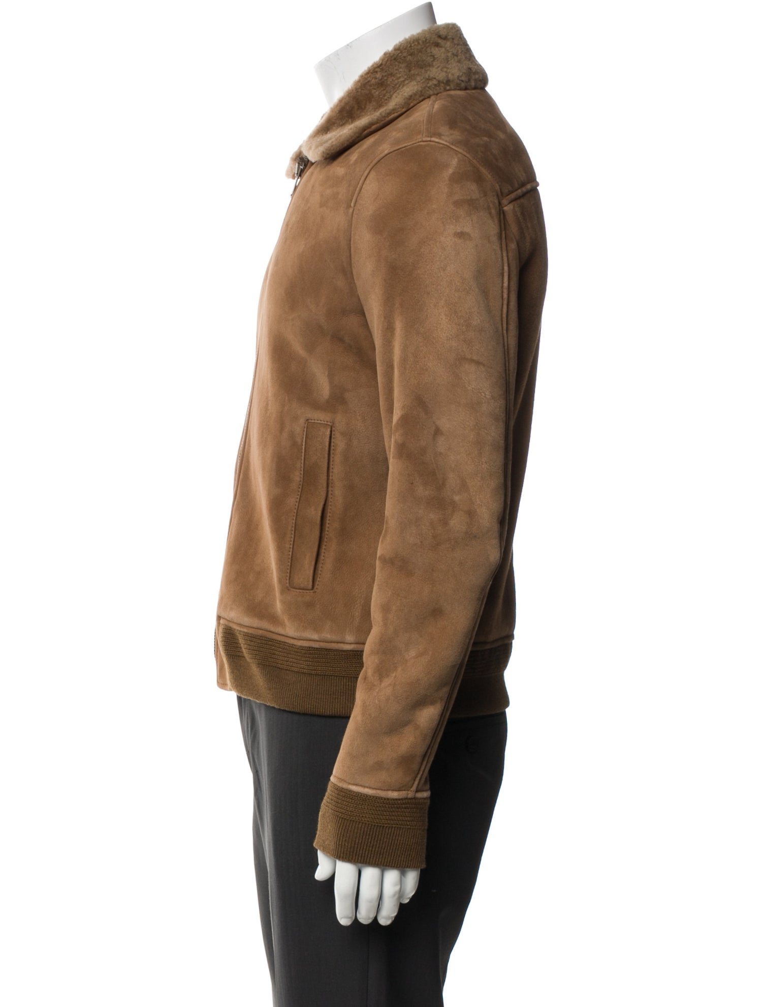 Saint Laurent 2017 Shearling Moto Jacket