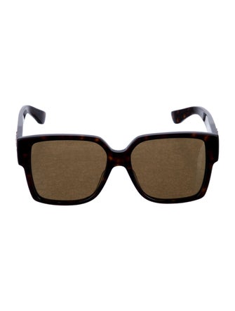 Saint Laurent Square Tinted Sunglasses