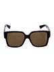 Saint Laurent Square Tinted Sunglasses