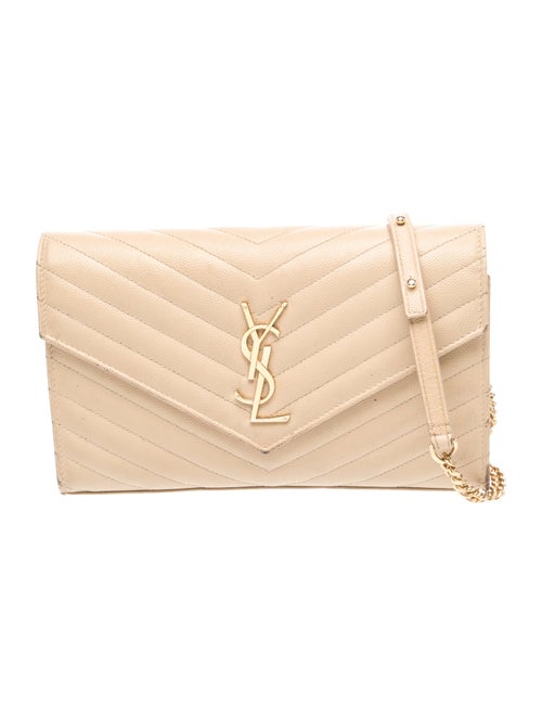 Saint Laurent Chevron Envelope