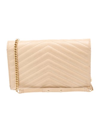 Saint Laurent Chevron Envelope