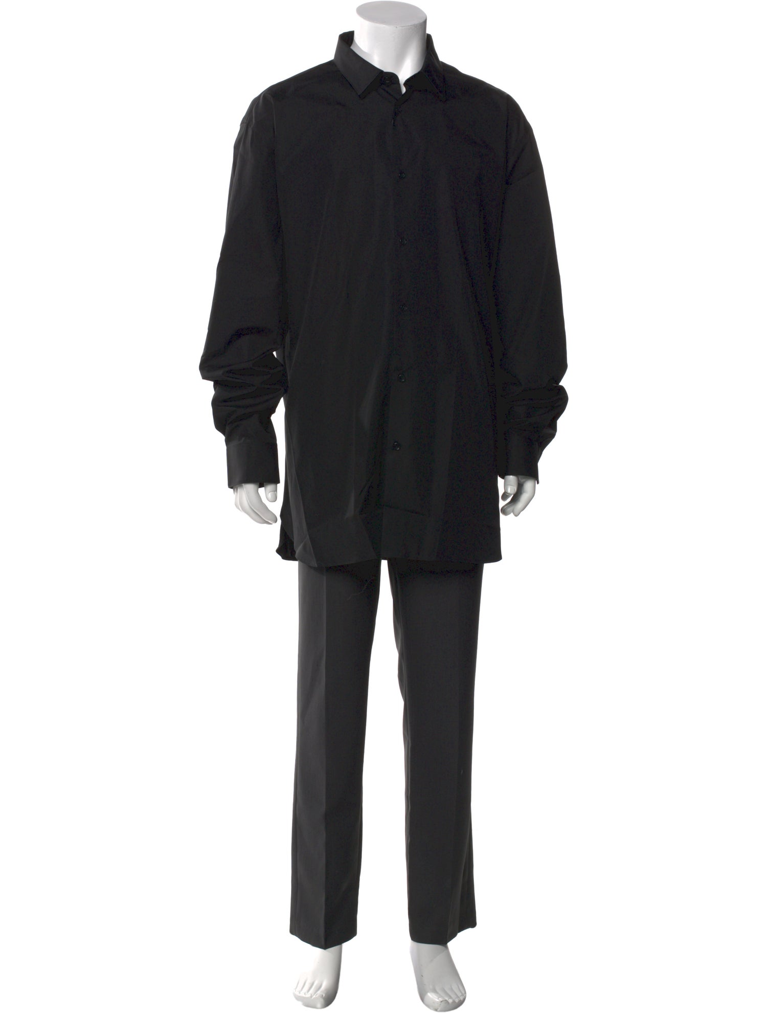 Saint Laurent 2022 Long Sleeve Dress Shirt