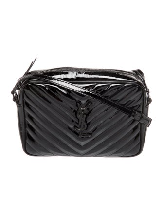 Saint Laurent Patent Leather Lou Camera