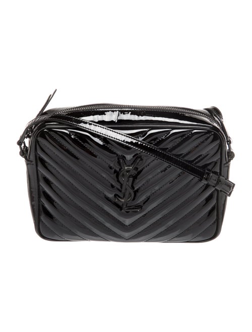 Saint Laurent Patent Leather Lou Camera