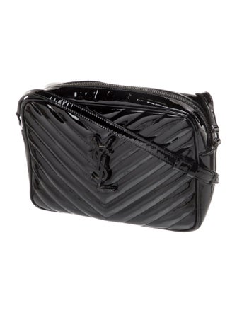 Saint Laurent Patent Leather Lou Camera