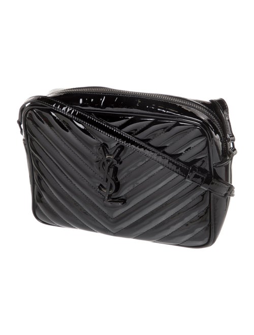 Saint Laurent Patent Leather Lou Camera