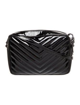 Saint Laurent Patent Leather Lou Camera