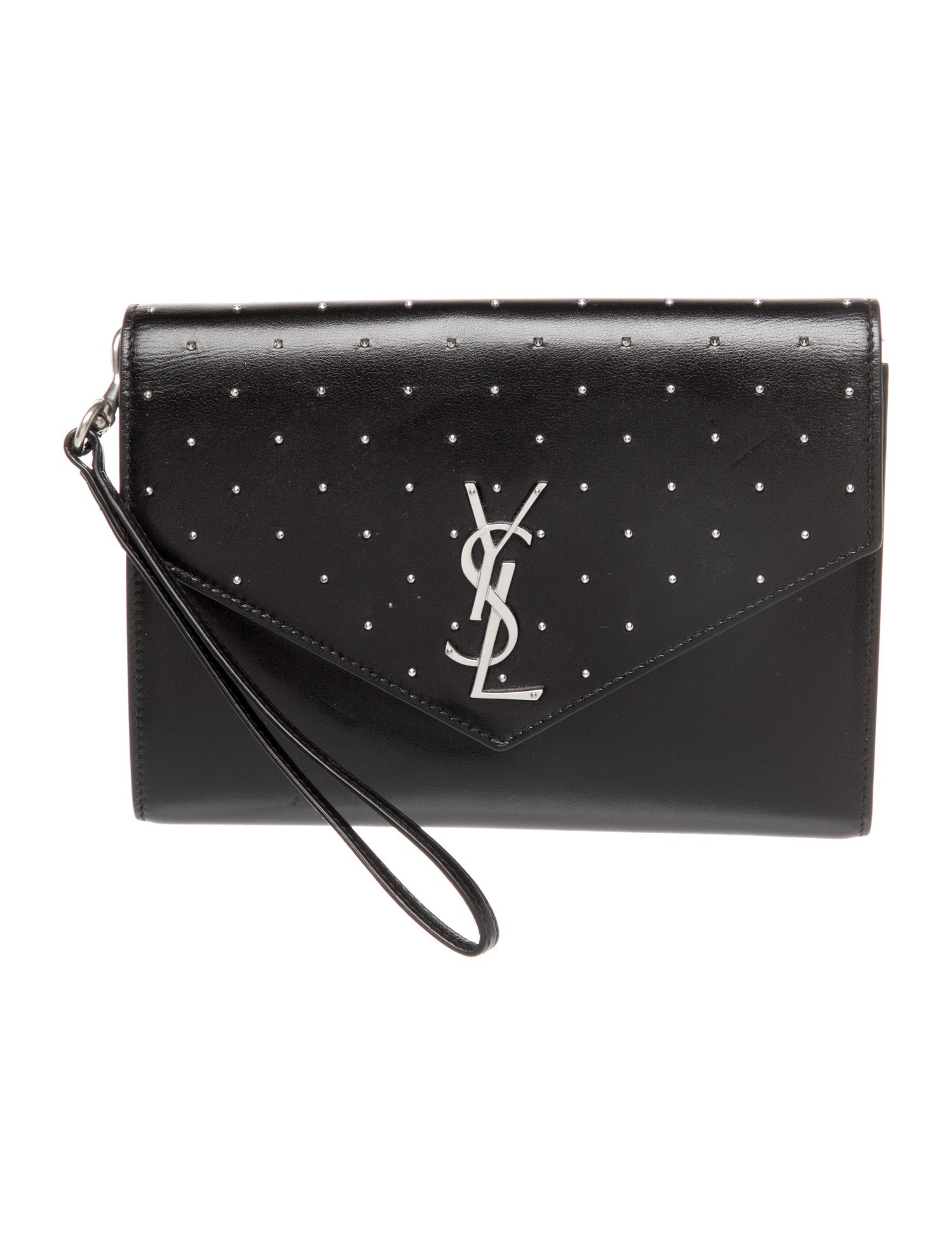 Saint Laurent Leather Cassandre 2022