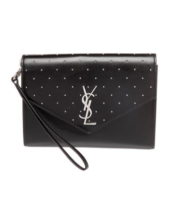 Saint Laurent Leather Cassandre 2022