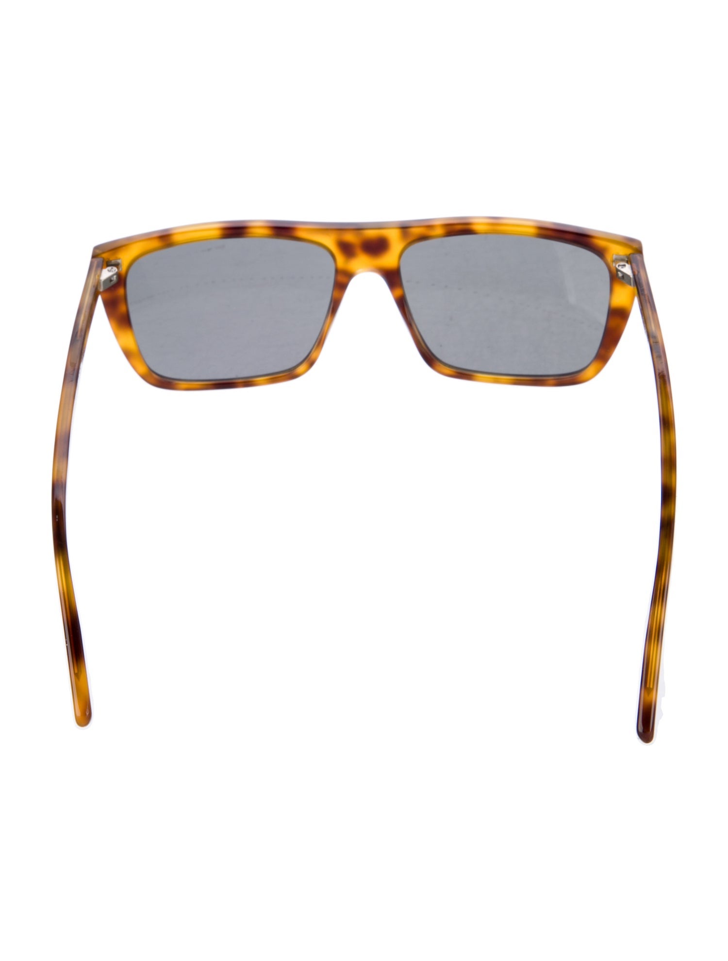 Saint Laurent Square Mirrored Sunglasses