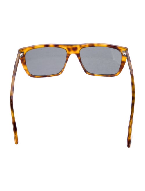 Saint Laurent Square Mirrored Sunglasses