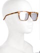 Saint Laurent Square Mirrored Sunglasses
