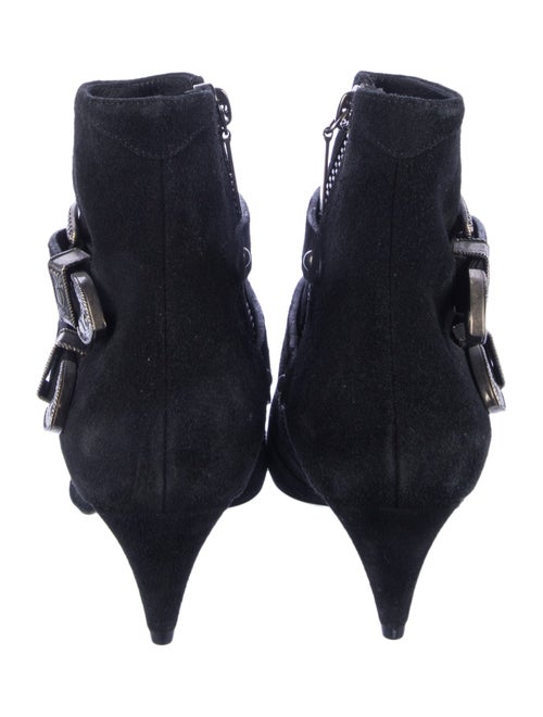 Saint Laurent Suede Sock Boots