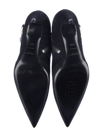 Saint Laurent Suede Sock Boots