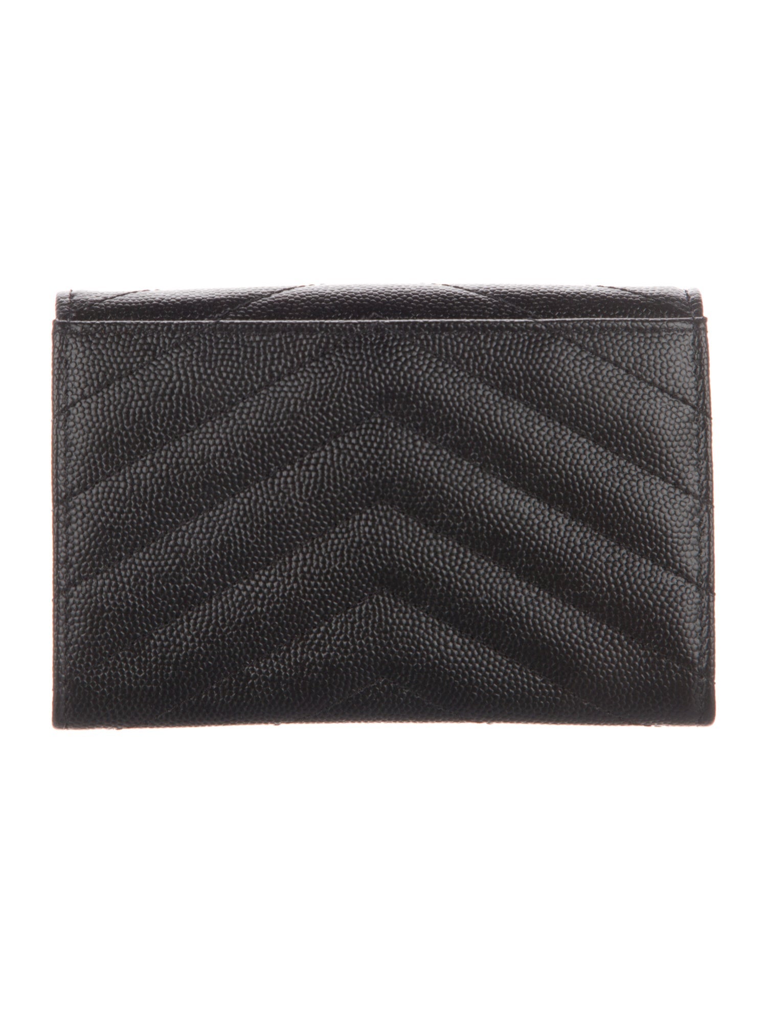 Saint Laurent 2022 Leather Compact Wallet