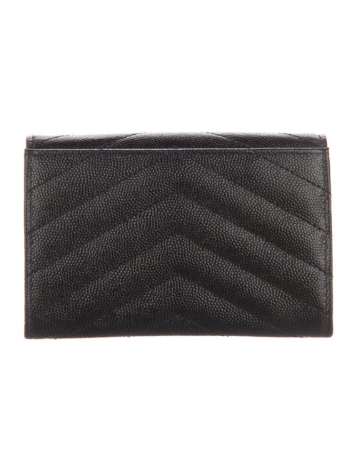Saint Laurent 2022 Leather Compact Wallet