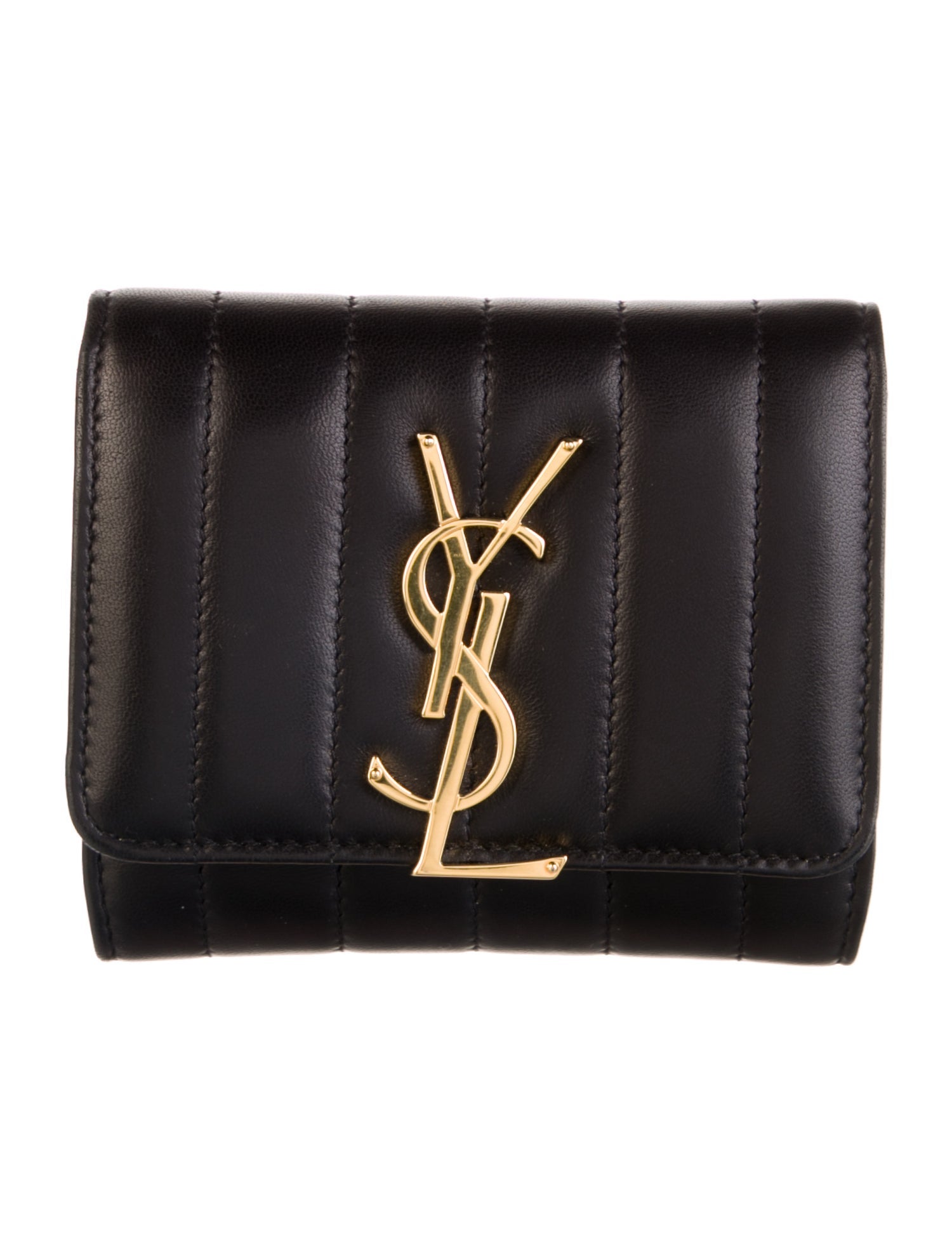 Saint Laurent 2018 Vicky Compact Wallet