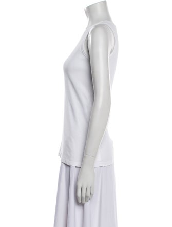 Saint Laurent 2022 Scoop Neck Top