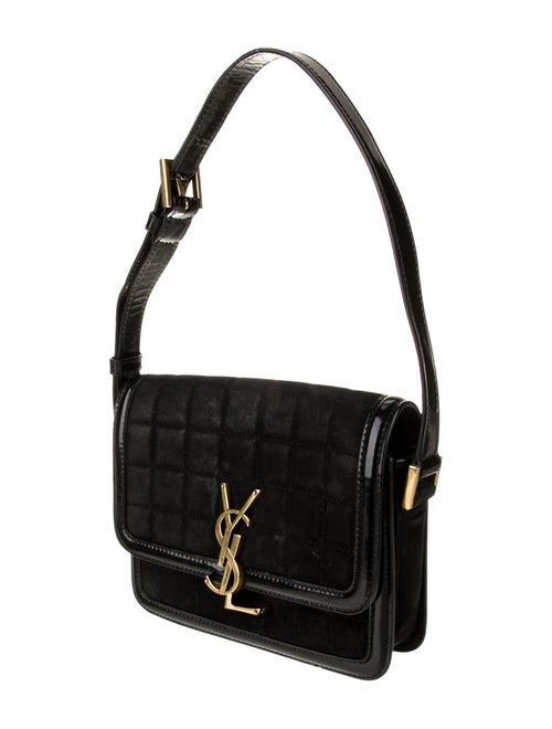 Saint Laurent Suede Solferino Medium