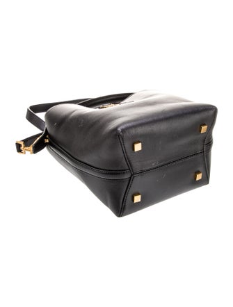 Saint Laurent Leather Top Handle Bag Small 2023