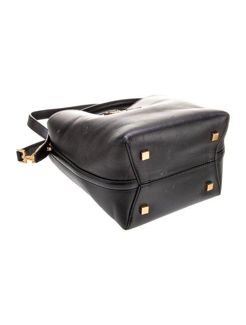 Saint Laurent Leather Top Handle Bag Small 2023