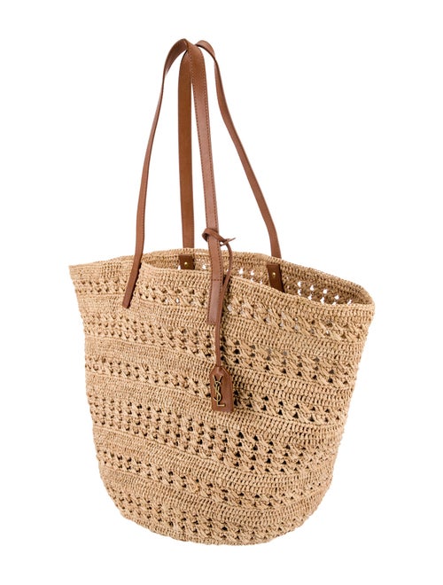 Saint Laurent Raffia Panier Medium 2023