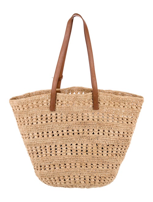 Saint Laurent Raffia Panier Medium 2023